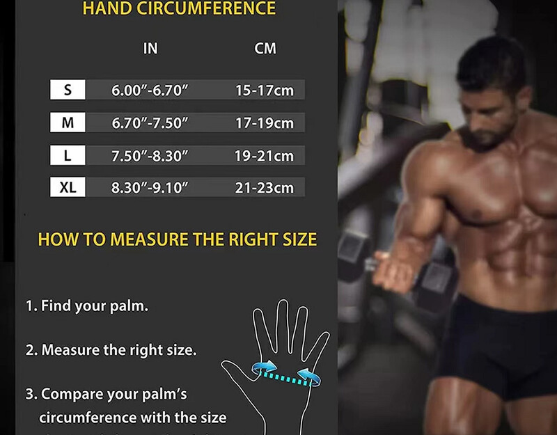 Bodybuilding Gym Gloves Weightlifting Dumbbell Training Αντιολισθητικά Γάντια γυμναστικής Crossfit Άσκηση προπόνησης Ανδρών Γυναικών Γυμναστήριο Αρχική