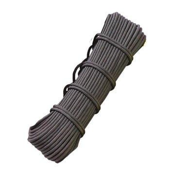 Βραχιόλι 10M Dia.6mm Paracord Lanyard Rope Survival Parachute Cord One Core Solid for Outdoor Camping Αναρρίχηση με σχοινί πεζοπορίας DIY βραχιόλι