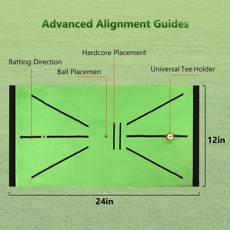 Μαξιλάρι προπόνησης γκολφ Swing Track Practice Marking Pad Detection Batting Ball Trace Ανίχνευση κατεύθυνσης Mat Swing Practice Pads