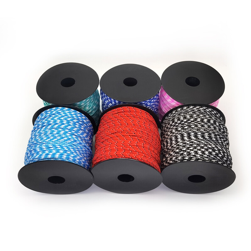 2mm 100 μέτρα 328FT Mil Spec One Stand Cores Paracord Σχοινί Paracorde Κορδόνι για κοσμήματα Χονδρική