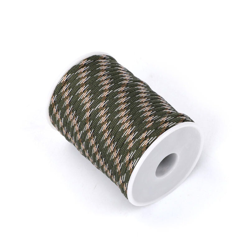 30M 7-Core 550 Paracord 4mm Αλεξίπτωτο Κορδόνι Υπαίθριο Κάμπινγκ Survival Kit Σχοινί Ομπρέλα Σκηνής Κορδόνι λουράκι ρούχων