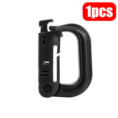 Molle Tactical Backpack Carabiner Outdoor Plastic EDC Shackle Carabiner Practical ABS Snap D-Ring Κλιπ μπρελόκ Δαχτυλίδι ασφάλισης