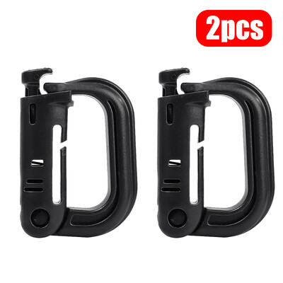 Molle Tactical Backpack Carabiner Outdoor Plastic EDC Shackle Carabiner Practical ABS Snap D-Ring Κλιπ μπρελόκ Δαχτυλίδι ασφάλισης