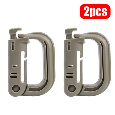 Molle Tactical Backpack Carabiner Outdoor Plastic EDC Shackle Carabiner Practical ABS Snap D-Ring Κλιπ μπρελόκ Δαχτυλίδι ασφάλισης