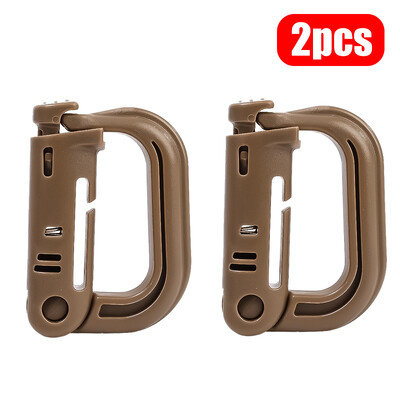 Molle Tactical Backpack Carabiner Outdoor Plastic EDC Shackle Carabiner Practical ABS Snap D-Ring Κλιπ μπρελόκ Δαχτυλίδι ασφάλισης