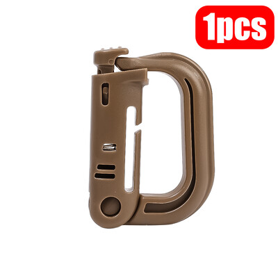 Molle Tactical Backpack Carabiner Outdoor Plastic EDC Shackle Carabiner Practical ABS Snap D-Ring Κλιπ μπρελόκ Δαχτυλίδι ασφάλισης