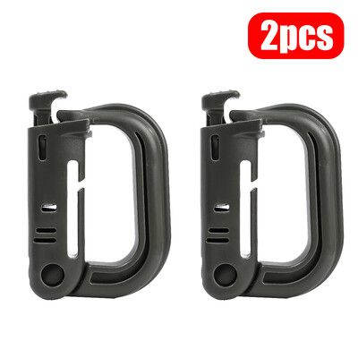 Molle Tactical Backpack Carabiner Outdoor Plastic EDC Shackle Carabiner Practical ABS Snap D-Ring Κλιπ μπρελόκ Δαχτυλίδι ασφάλισης