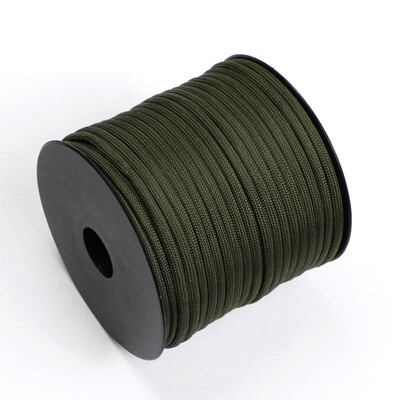 7 σκέλη 4mm Paracord 550 Military Tactical Parachute Cord Camping Survival Accessories Tent Lanyard DIY Bracelet Weaving Rope