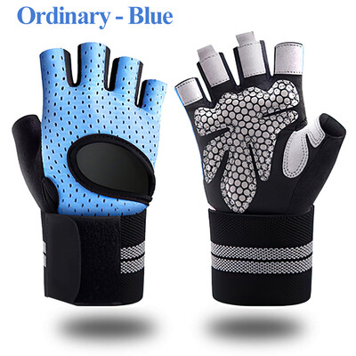 Γάντια γυμναστικής χωρίς δάχτυλα Ανδρικά και γυναικεία γάντια άρσης βαρών με υποστήριξη καρπού για προπόνηση γυμναστικής Πλήρης προστασία παλάμης