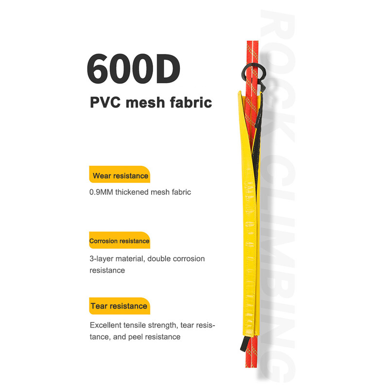 1-3 KOM Zaštitna navlaka za uže za penjanje od 50 cm Lagani štitnik za uže za penjanje Magična traka Oprema za spuštanje po užetu