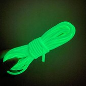 4mm Έγχρωμο Φωτεινό Αλεξίπτωτο Σχοινί Σχοινί Κορδόνι Προειδοποιητικό Σχοινί Mil Spec Type One Strand Climbing Camping Survival Equipment