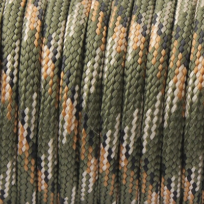 100FT vojenský paracord 7 prameňov 4 mm kempingové príslušenstvo pre prežitie v prírode DIY náramok lano turistika šnúra na bielizeň