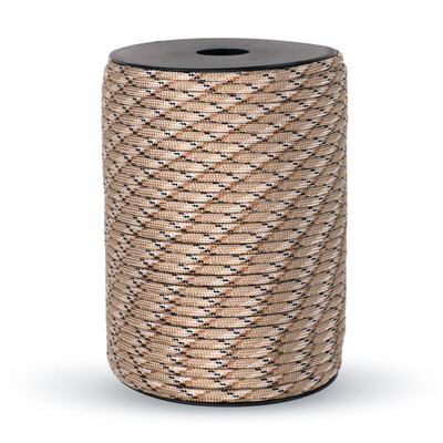 50/100m 550 Military Paracord 9 Strand 4mm Tactical Parachute Rope for DIY Making Lanyard Bracelet Dog Collar Tent