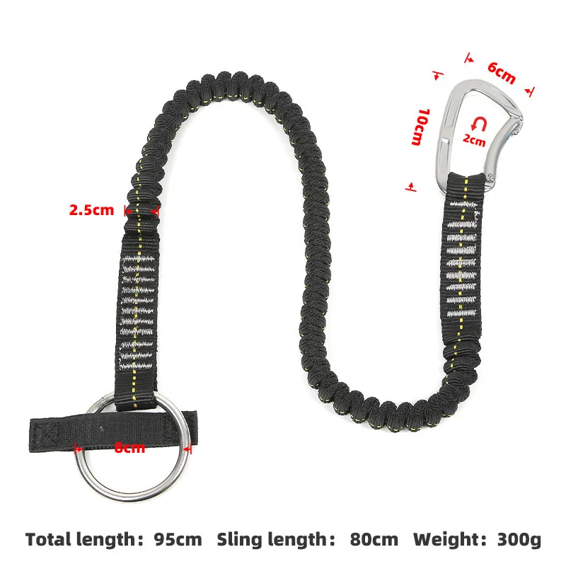 Spašavanje u vodi za vanjsko uže za bijeg s volovskim repom Brzi uređaj za spašavanje Vučno uže Elastična remena