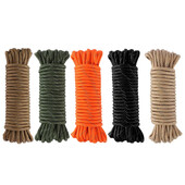 Κανονισμός ανακλαστικού αντιανεμικού σχοινιού ομπρέλας 10 μέτρων Σχοινί ύφανσης δακτυλίου 15 πυρήνων πάχους 6 χιλιοστών.