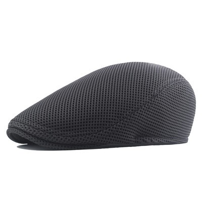 Ανδρικό γυναικείο καπέλο ρυθμιζόμενο Newsboy Beret Ivy Cap Cabbie Flat Caps Αναπνεύσιμο διχτυωτό καλοκαίρι