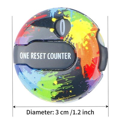 Μετρητής σκορ γκολφ Φορητός μετρητής σκορ γκολφ Μετρητής βαθμολογίας γκολφ Μετρητής σκορ γκολφ με επαναφορά αφής και προσάρτημα κλιπ Γρήγορη επιστροφή 0