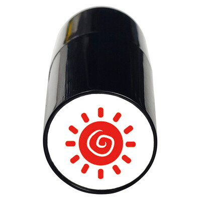 1 ΤΕΜ. Σφραγίδα σφραγίδας μπάλας γκολφ GOG Σφραγίδα εντύπωσης σφραγίδας που στεγνώνει γρήγορα Πλαστικό πολύχρωμο Σύμβολο Golf adis για δώρο γκολφ Νέο