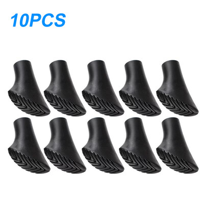 10 komada vrhova štapova za planinarenje Zamjenske gumene nogice Jastučići za štapove za nordijsko hodanje Gumeni odbojnici Štapovi za planinarenje Štitnici za penjanje