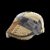 Muški šešir s beretkom, pamučna kopča, podesivi šeširi za novinare, taksistička kapa Gatsby