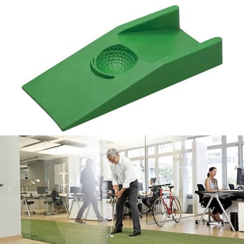 Golf Trainer Aid Door Stopper Golf Game Office Home Carpet Practice Putt Aim for Golf Enthusiast ABS Πράσινα διακοσμητικά στοπ πόρτας