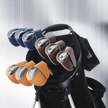 1-2PCS Universal Swing Club Push Putter Head Covers Protector PU Δερμάτινα Wedges Καλύμματα για υπαίθρια αθλητικά αξεσουάρ