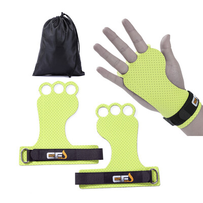 1 ζευγάρι Γυμναστική Χειρολαβές Γυμναστική λαβή Crossfit Ιδανική για έλξεις Kettlebell Home Gym