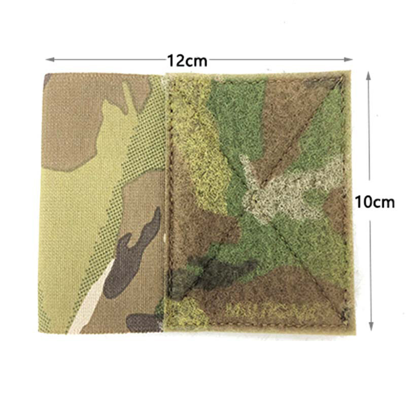 Taktiskās vestes tipa un jostas tipa žņaugs elastīgs maisiņa plākšņu turētājs krūtīm 2"*3" āķa un cilpas drošs uzglabāšanas turētājs