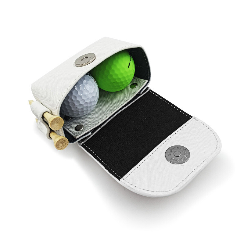 Τσάντα 1 τεμ. Mini Golf Ball Τσάντα Γκολφ Φορητή θήκη αποθήκευσης πολλαπλών στυλ με προμήθειες αξεσουάρ γκολφ 2 θήκη για μπλουζάκια