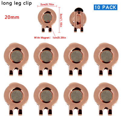 10 τμχ Κλιπ καπέλου γκολφ Μαγνητικό μεταλλικό κλιπ για καπέλο γκολφ Αξεσουάρ γκολφ για μπαλάκια του γκολφ Marker Drop Ship