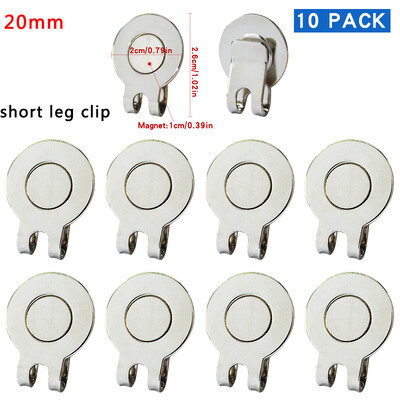 10 τμχ Κλιπ καπέλου γκολφ Μαγνητικό μεταλλικό κλιπ για καπέλο γκολφ Αξεσουάρ γκολφ για μπαλάκια του γκολφ Marker Drop Ship