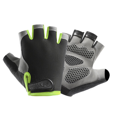 Γάντια ποδηλασίας Half Finger Ανδρικά αναπνεύσιμα αντιολισθητικά MTB γάντια ποδηλασίας εξωτερικού χώρου Καλοκαιρινό γυμναστήριο Αθλητική προπόνηση γιόγκα Γυναικεία γάντια