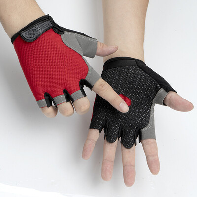 Γάντια ποδηλασίας Half Finger Ανδρικά αναπνεύσιμα αντιολισθητικά MTB γάντια ποδηλασίας εξωτερικού χώρου Καλοκαιρινό γυμναστήριο Αθλητική προπόνηση γιόγκα Γυναικεία γάντια