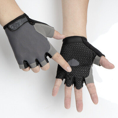 Γάντια ποδηλασίας Half Finger Ανδρικά αναπνεύσιμα αντιολισθητικά MTB γάντια ποδηλασίας εξωτερικού χώρου Καλοκαιρινό γυμναστήριο Αθλητική προπόνηση γιόγκα Γυναικεία γάντια