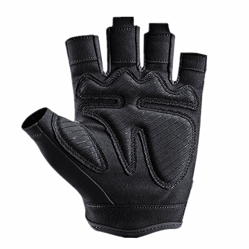 Half Finger Fitness Gloves Bodybuilding Weightlifting Gym Gloves Crossfit Dumbbell Workout Training Breathable Sport Riding