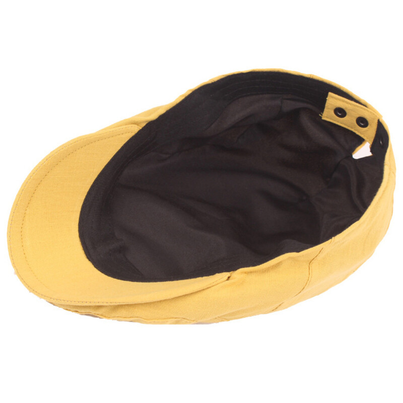 HT4188 Beretke Novo proljeće ljeto Muškarci Žene Kapa Jednobojna, obična umjetnička beretka Šešir Muška ženska ravna kapa Podesiva kapa beretka