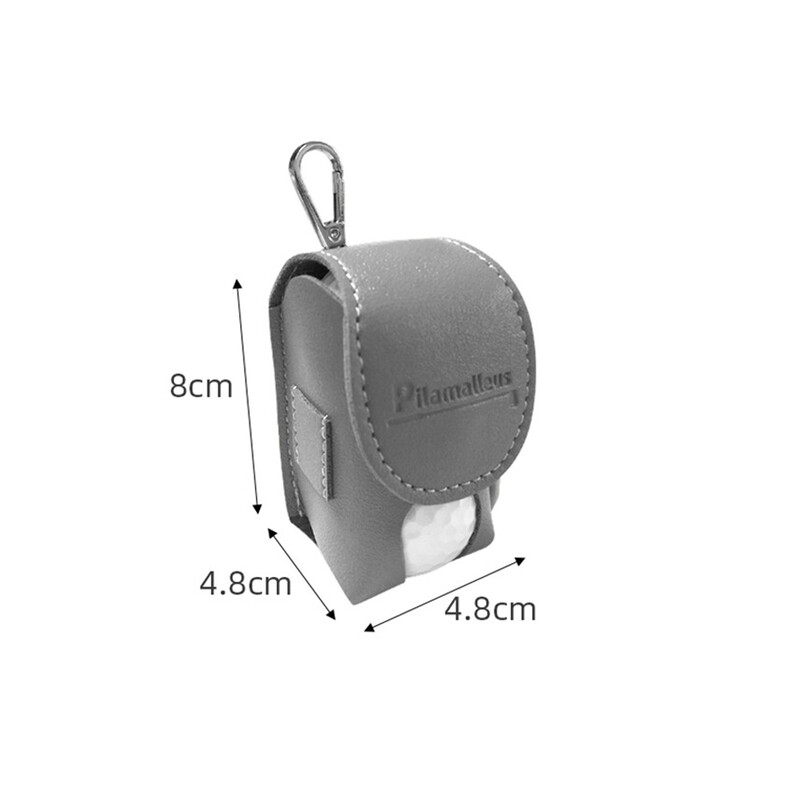 Τσάντα για μπάλα του γκολφ με 2 μπλουζάκια με διπλό κούμπωμα με κούμπωμα στη μέση Φορητό και 79 χιλιοστά 90 χιλιοστά Tees προμήθειες γκολφ