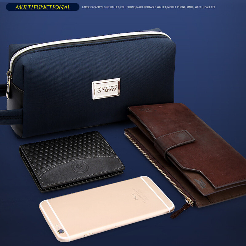 PGM Golf Hand Grab Bag Ανδρική φορητή φορητή τσάντα πορτοφόλι Ελαφρύ, αδιάβροχο, πολυλειτουργικό και μεγάλης χωρητικότητας