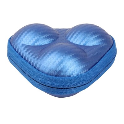 Geantă de golf din piele impermeabilă Geantă pentru minge de golf Cutie rigidă Geantă ușoară pentru mingi de ping-pong Accesorii de golf Geantă de golf cu fermoar