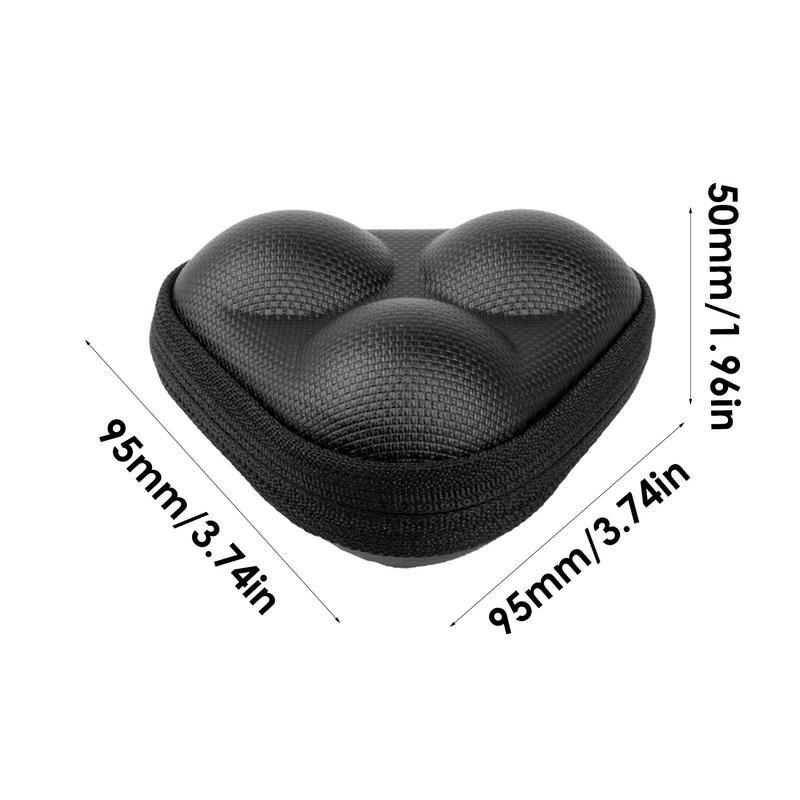 Geantă de golf din piele impermeabilă Geantă pentru minge de golf Cutie rigidă Geantă ușoară pentru mingi de ping-pong Accesorii de golf Geantă de golf cu fermoar