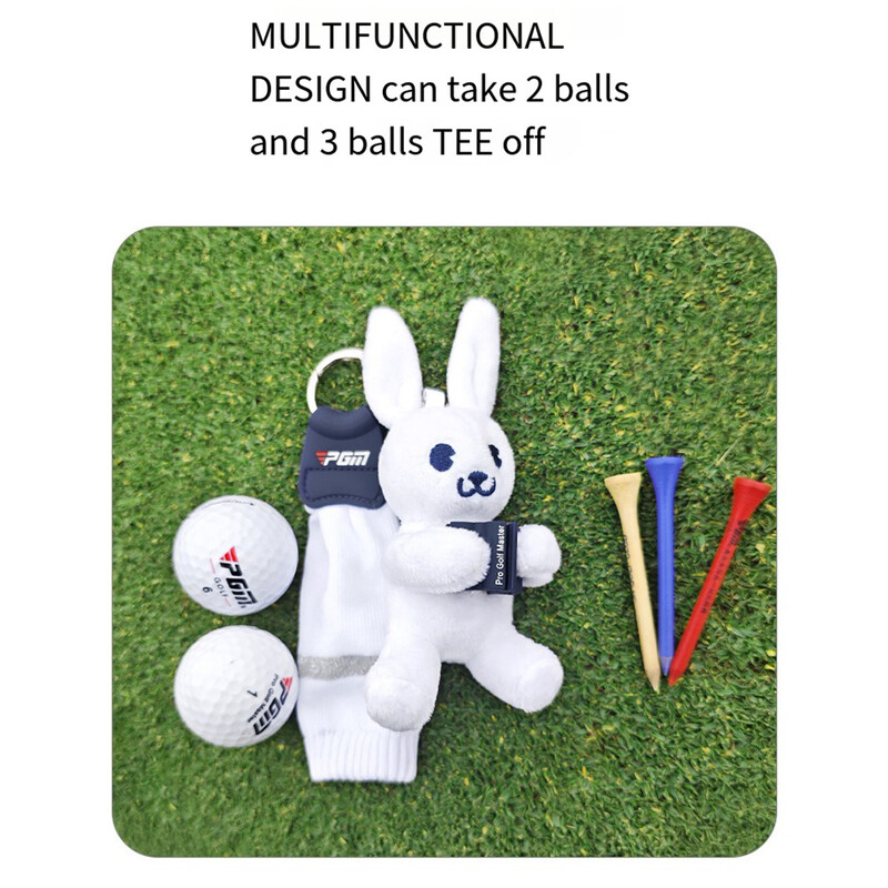 PGM torba za golf loptice Držač za loptice za lutke može držati dvije lopte Modni slatki mini ukrasni privjesak Mala lagana navlaka za loptice 골프백