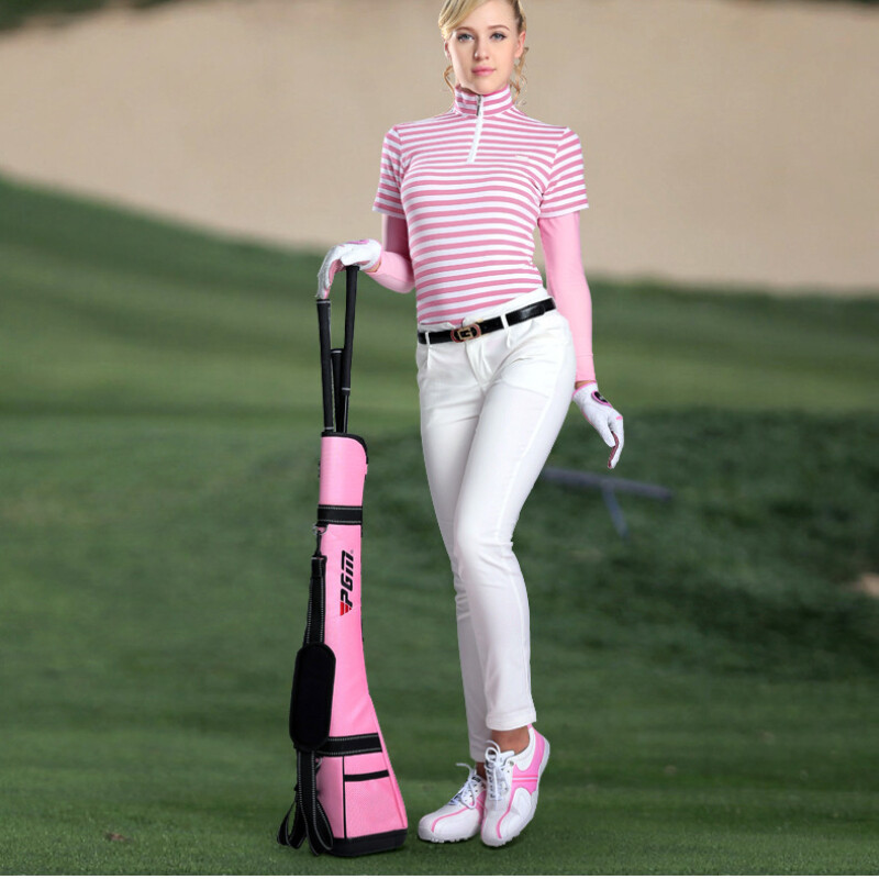 PGM Vodootporna najlonska torba za oružje za golf Pokretna nedjeljna torba za golf za 4~5 komada palica za golf Lagana zrakoplovna torba za golf Caddy QIAB010