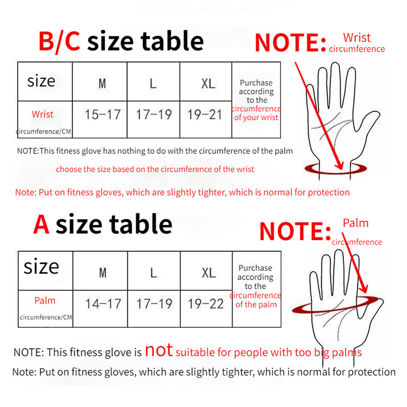 Άρση Βαρών Ανδρικά/Γυναικεία Γάντια μισού δακτύλου Γυμναστήριο Προπόνηση Bodybuilding Γάντια Dumbbell Fitness Half Finger Hand Protector