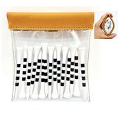 Τσάντα πουγκί γκολφ Διαφανής τσάντα αποθήκευσης αξεσουάρ γκολφ Ανθεκτική ελαφριά εξωτερική τσάντα μπλουζάκι γκολφ για μπαλάκια γκολφ