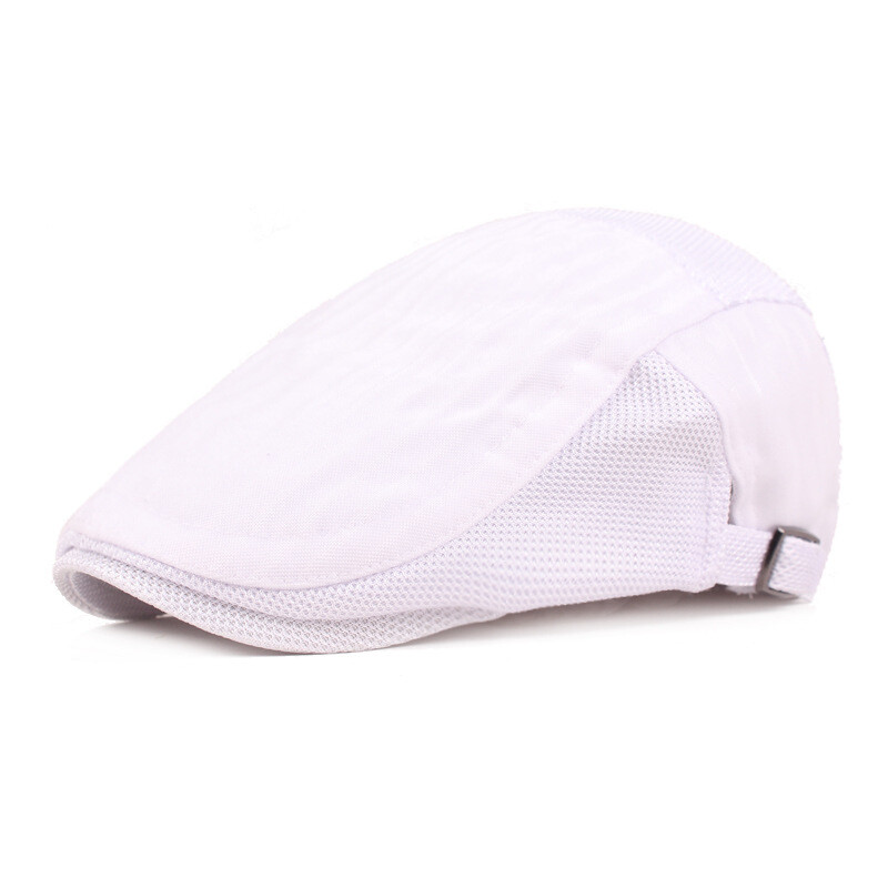 Καλοκαιρινό βαμβακερό μασίφ Καπέλα Newsboy Επίπεδο αναπνεύσιμο καπάκι με κορυφές άντρες και γυναίκες Καπέλα μπερέ ζωγραφικής 134