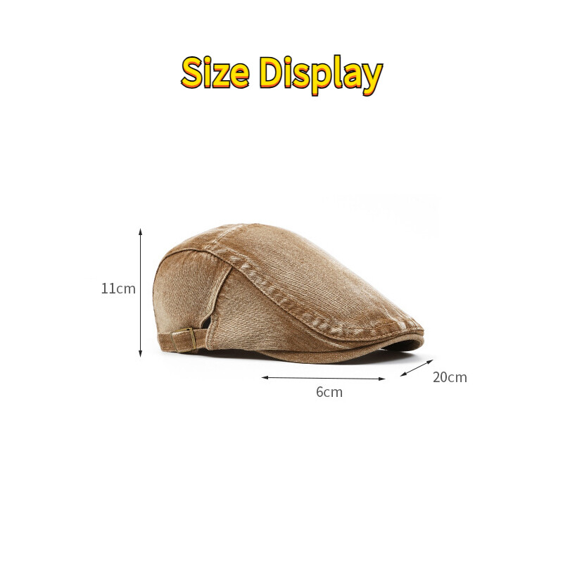 Ženski vintage šešir s beretkom od čistog pamuka za sva godišnja doba Raznolikost boja zastarjelih završnih slojeva Klasični retro šeširi za raznose