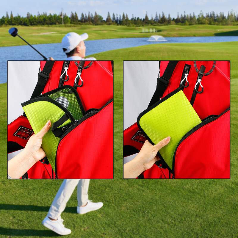 1 kom golf višenamjenska torba za pohranu, najlonska vodootporna, više džepova za golf dodatke