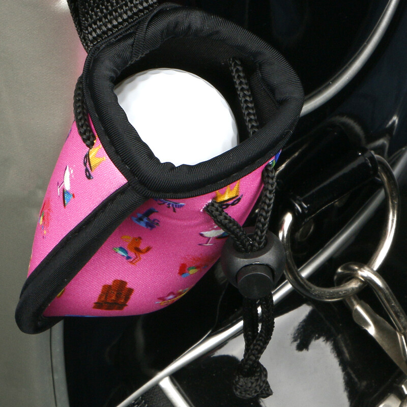 1 ΤΕΜ Φορητή θήκη για μπάλα γκολφ από νεοπρένιο Φορητή τσάντα μεταφοράς γκολφ τσέπης με πλαστικό κλιπ