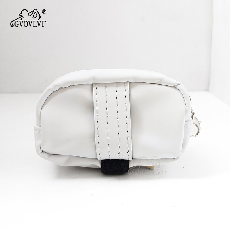 1 set prijenosne torbe za držač loptice za golf Vodootporna torbica oko struka od PU tkanine s 2 nasumične majice za golf Dodaci za golf Bijelo Ružičasto Crno