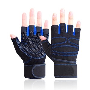 Sports Gym Full Palm Protection Grip Cross Fitness Weightlifting Bodybuilding Άσκηση Γάντια γυμναστικής για προπόνηση Dumbbell Barbell